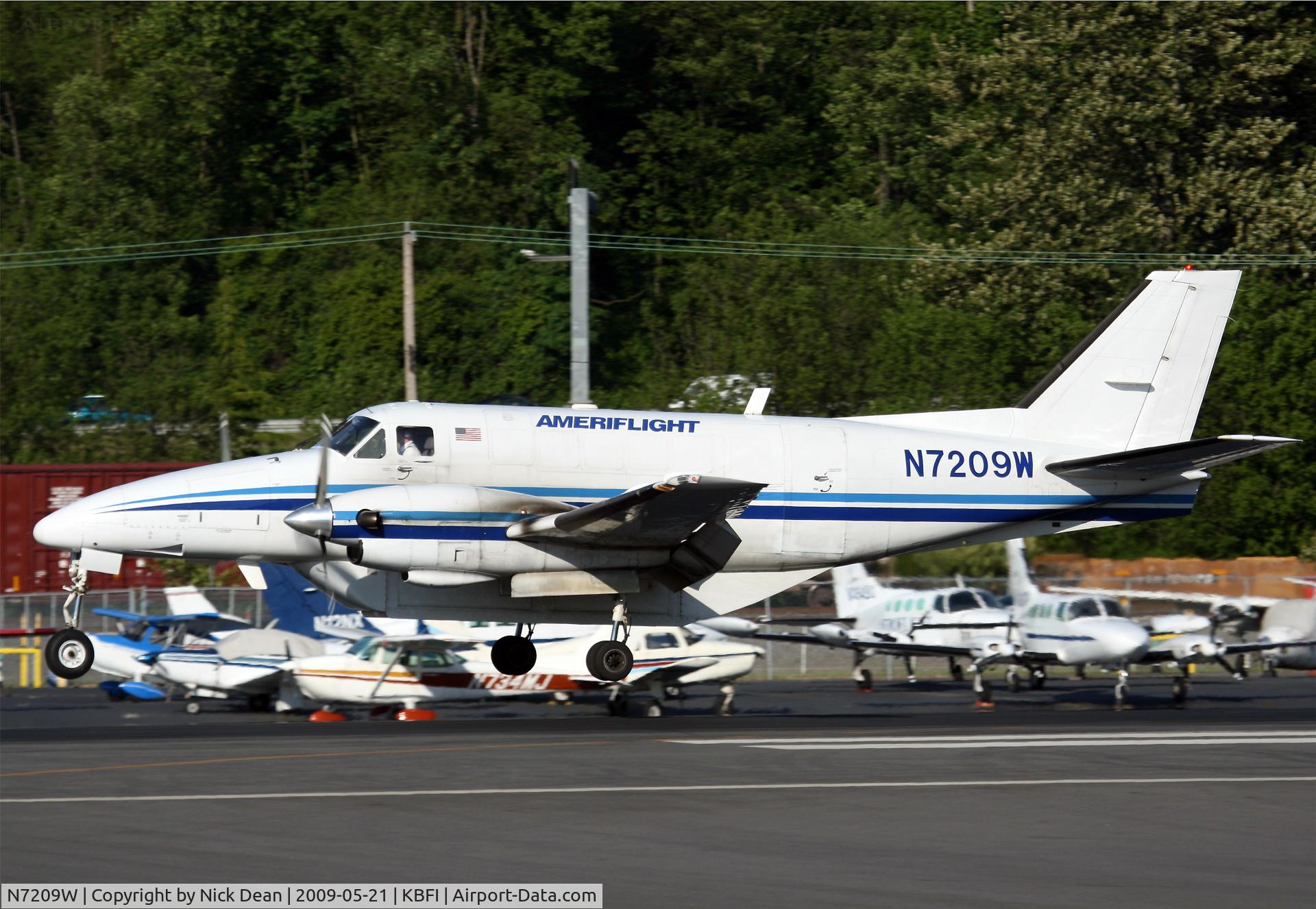 N7209W, 1984 Beech C99 Airliner C/N U-224, KBFI