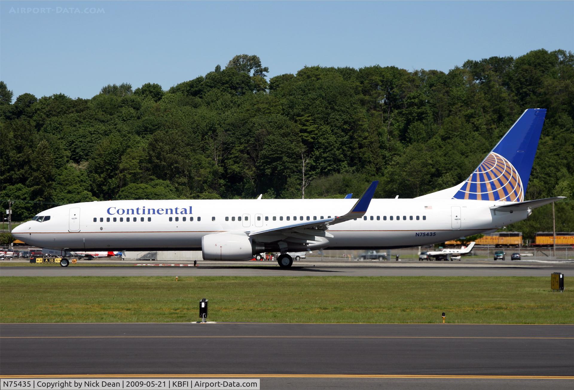 N75435, 2009 Boeing 737-924/ER C/N 33529, KBFI