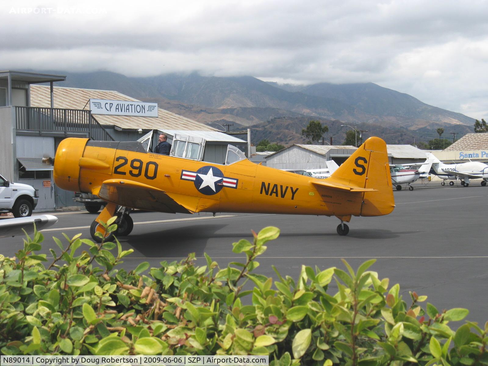 N89014, 1943 North American SNJ-5 Texan Texan C/N 84865, 1943 North American SNJ-5, P&W R-1340 600 Hp radial, taxi