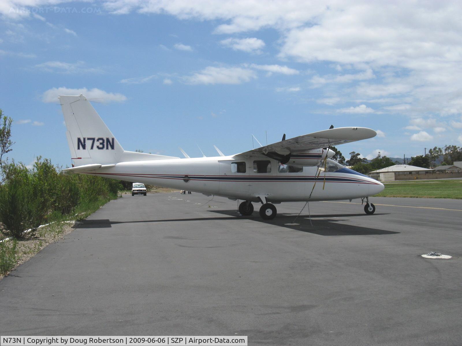 N73N, 1981 Partenavia P-68C C/N 230, 1981 Partenavia Spa P.68C VICTOR, two Lycoming IO-360-A1B6 200 Hp each