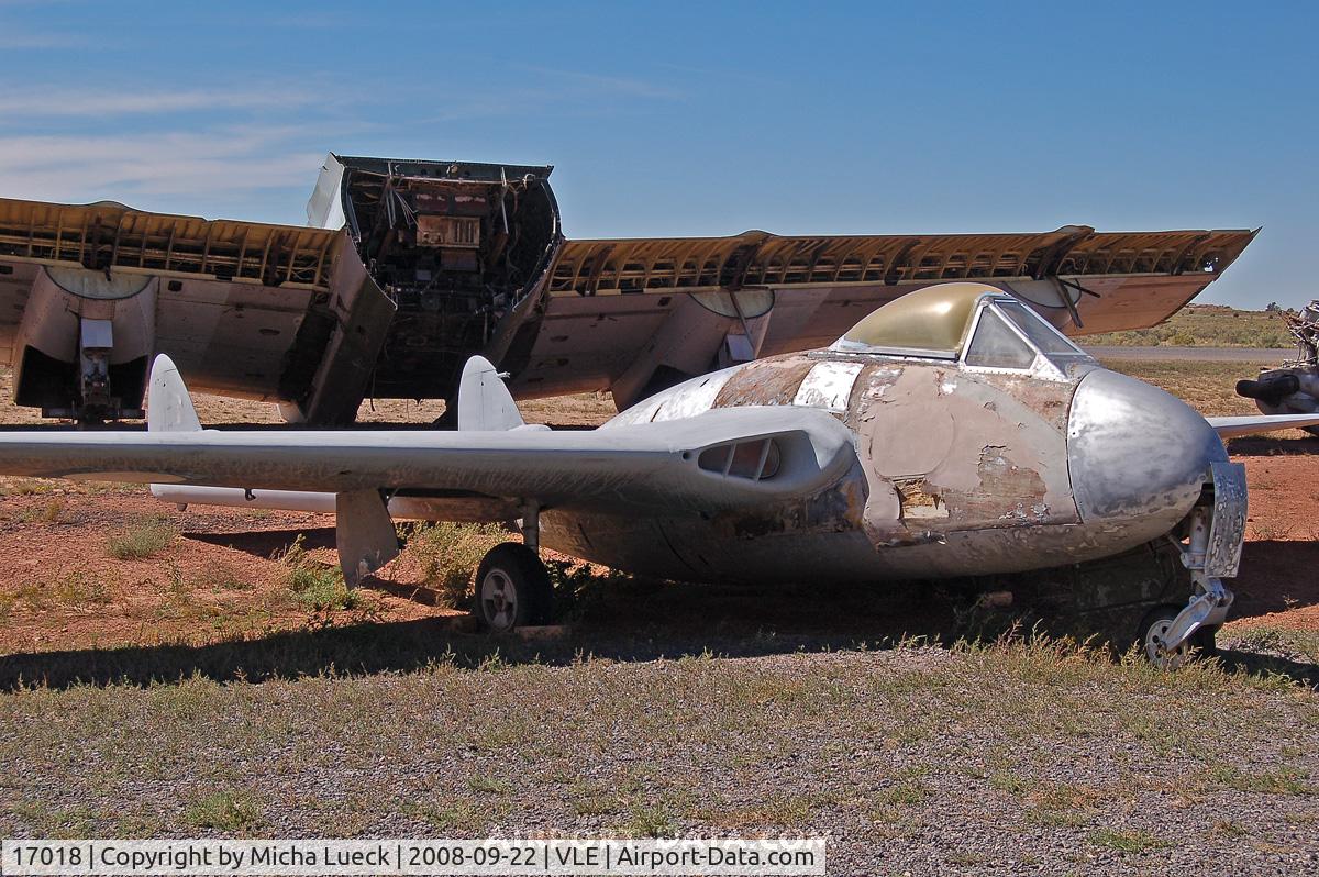 17018, De Havilland DH-100 Vampire F.3 C/N EEP42310, De Havilland Vampire Mk3 (DH-100)