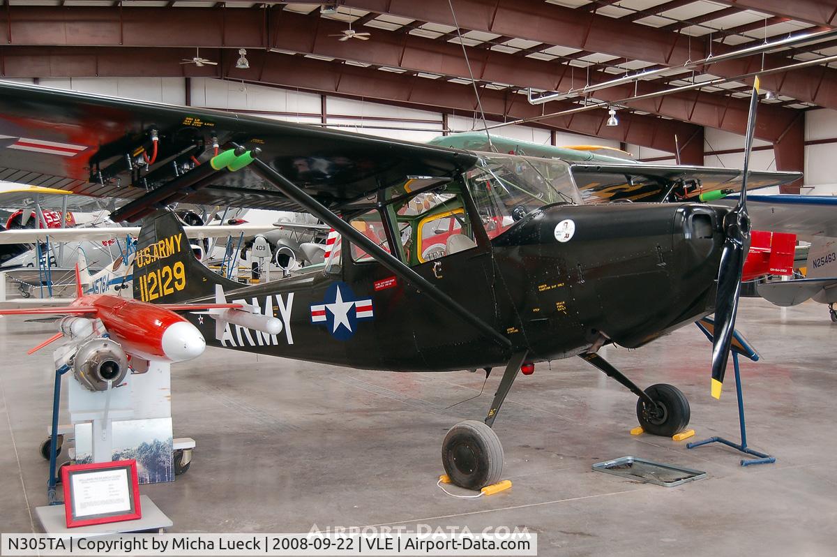 N305TA, 1951 Cessna 305A C/N 22443, Cessna L-19 / O-1 BirdDog