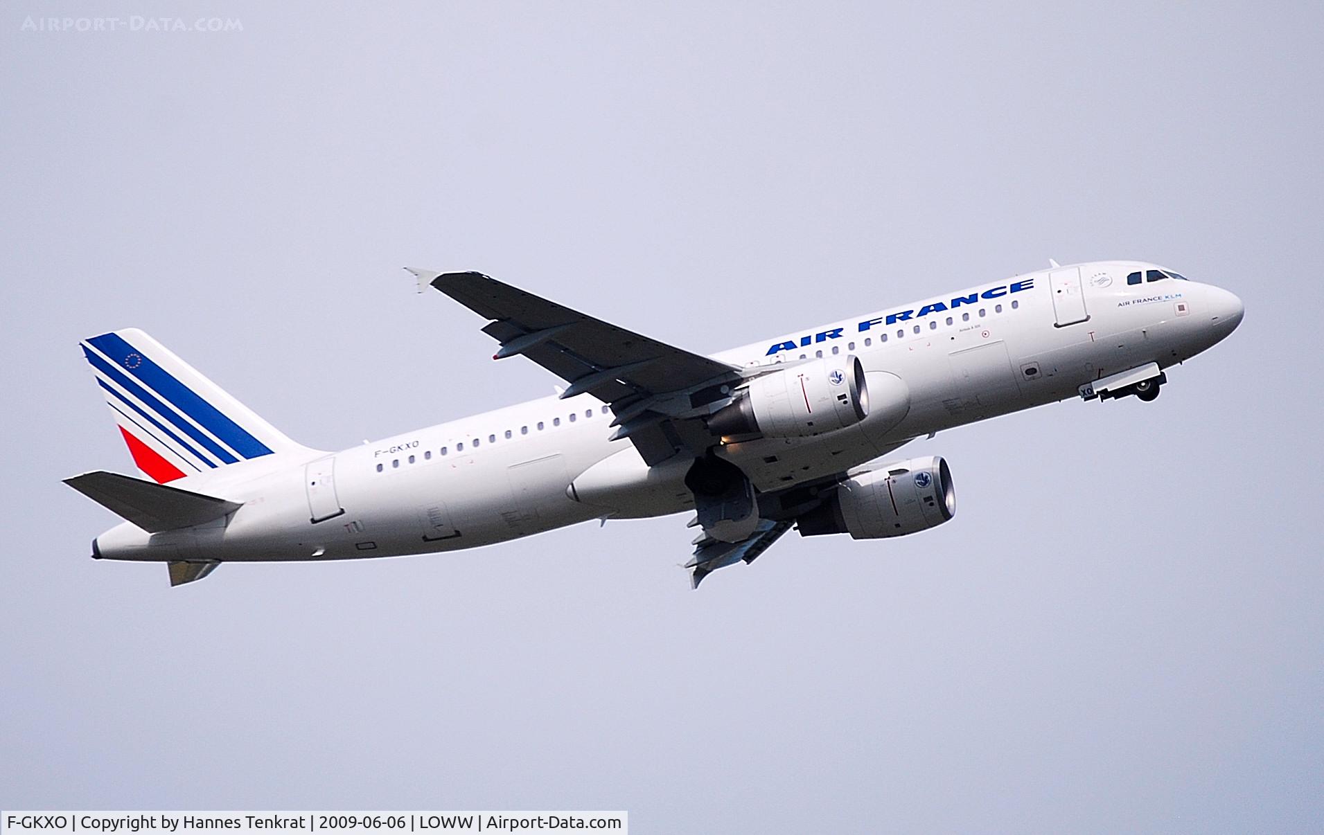 F-GKXO, 2008 Airbus A320-214 C/N 3420, Air France Airbus A320