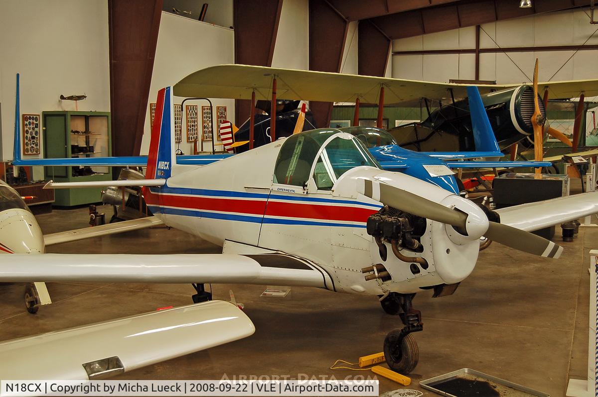 N18CX, 1991 Mooney M18C Mite Mite C/N 01, Grand Canyon Valle Aiport Hidden History Museum