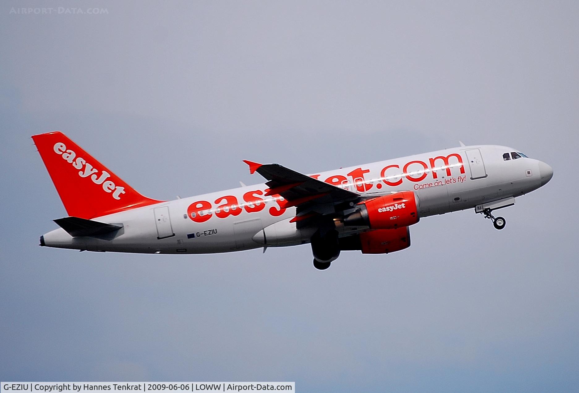 G-EZIU, 2005 Airbus A319-111 C/N 2548, EasyJet Airbus A319
