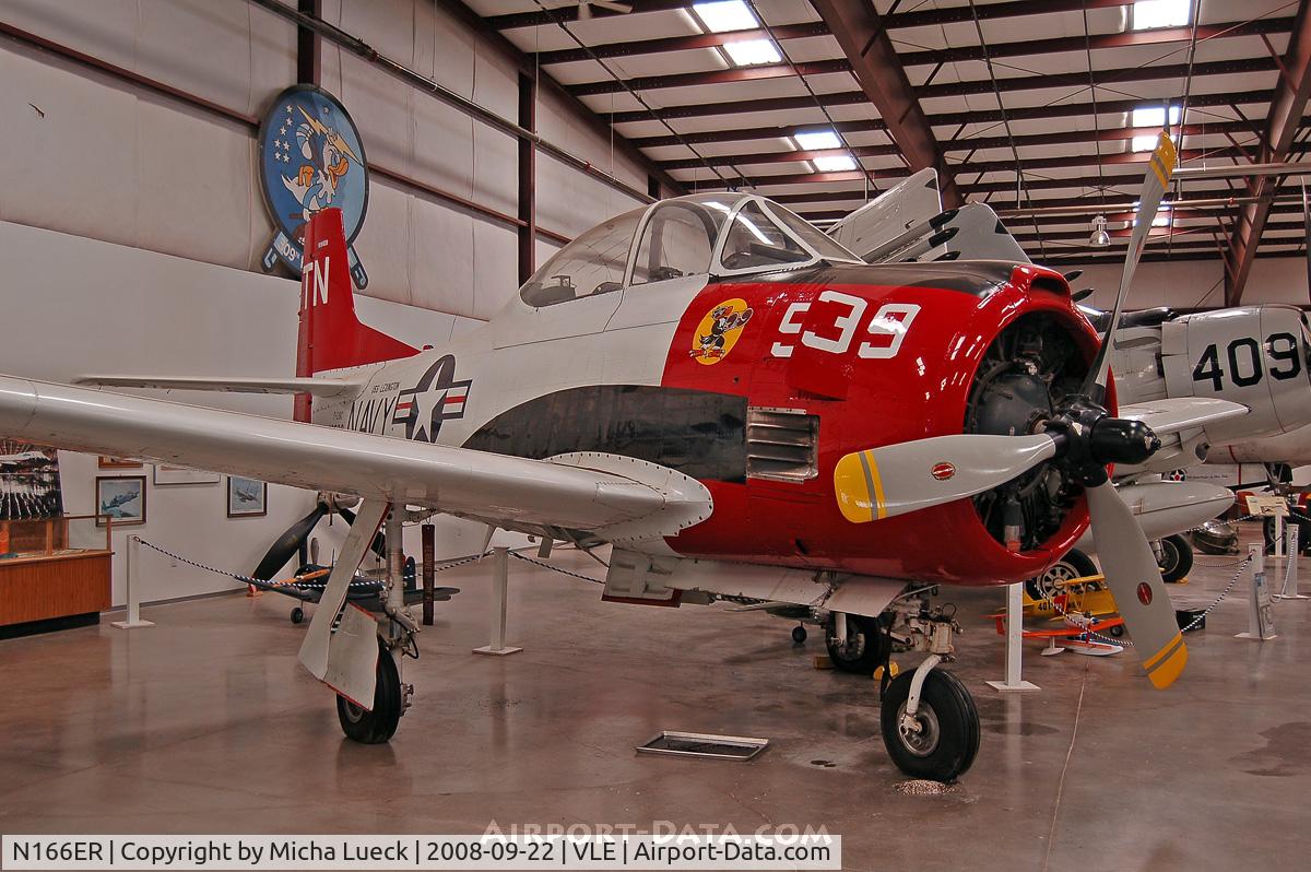 N166ER, 1954 North American T-28C Trojan C/N 226-116 (140539), Grand Canyon Valle Aiport Hidden History Museum