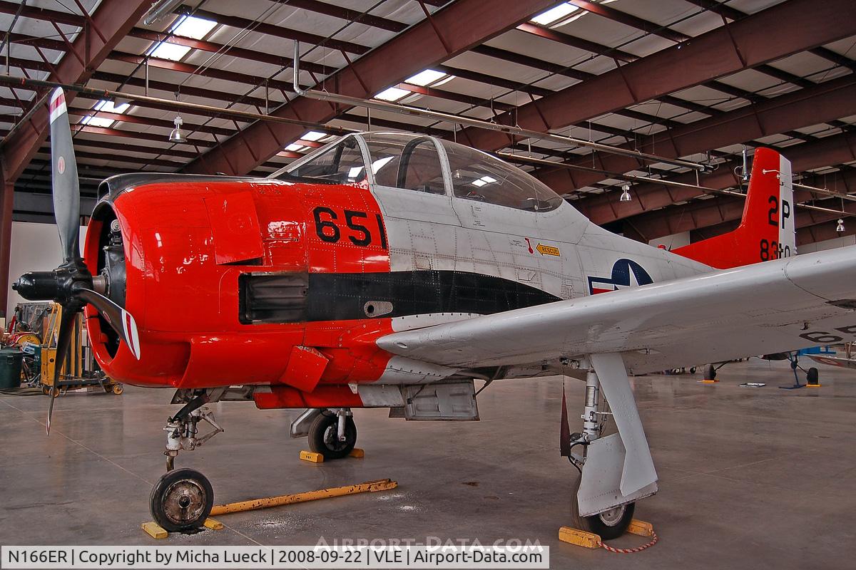 N166ER, 1954 North American T-28C Trojan C/N 226-116 (140539), Grand Canyon Valle Aiport Hidden History Museum