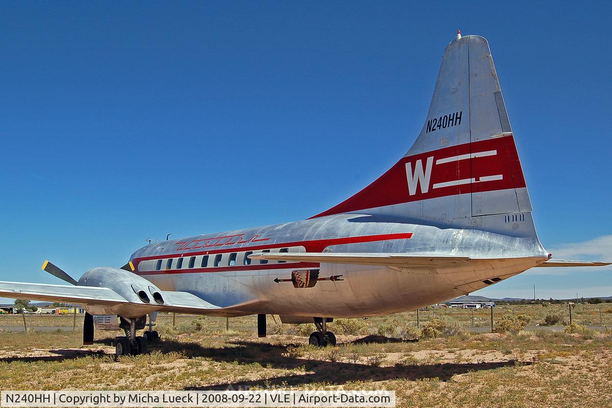 N240HH, 1948 Convair CV-240-1 C/N 47, Grand Canyon Valle Aiport Hidden History Museum