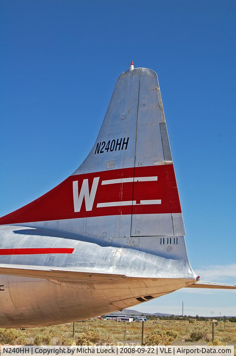N240HH, 1948 Convair CV-240-1 C/N 47, Grand Canyon Valle Aiport Hidden History Museum