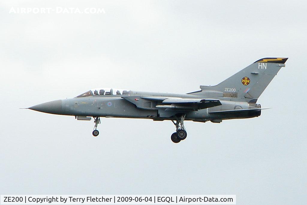 ZE200, 1987 Panavia Tornado F.3 C/N AS021/555/3249, Tornado F3 training at RAF Leuchars