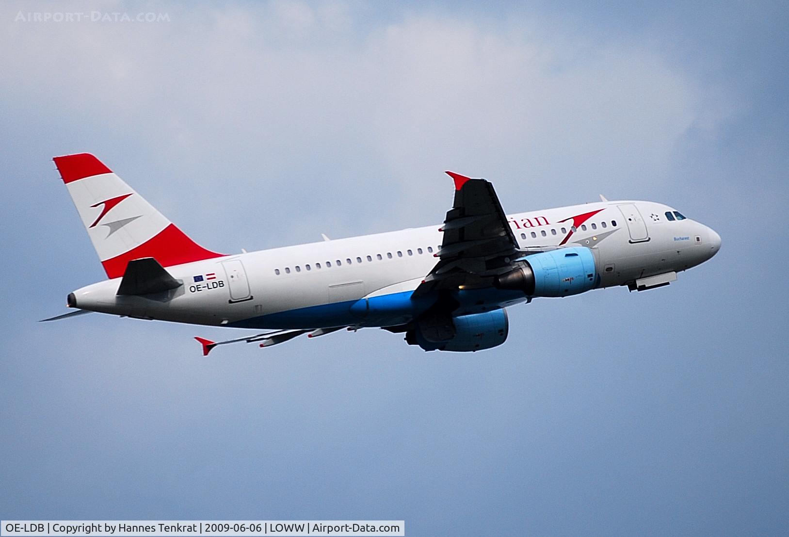 OE-LDB, 2004 Airbus A319-112 C/N 2174, Austrian Airlines A319