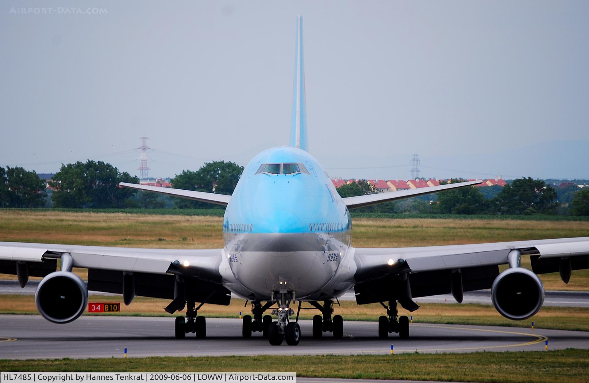 HL7485, 1992 Boeing 747-4B5 C/N 26395, Korean Air Boeing 747-400