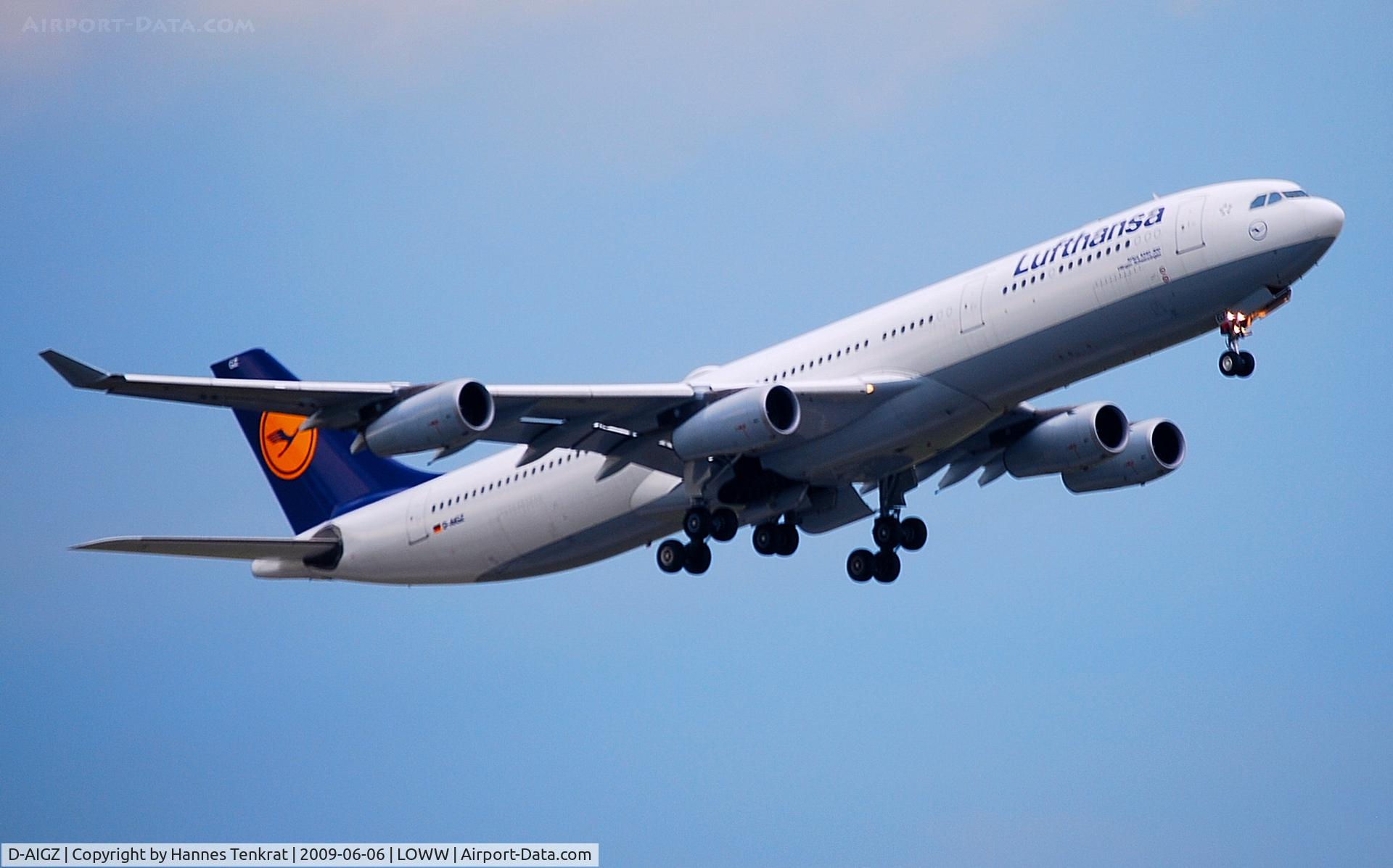 D-AIGZ, 2000 Airbus A340-313 C/N 347, Lufthansa Airbus A340-300