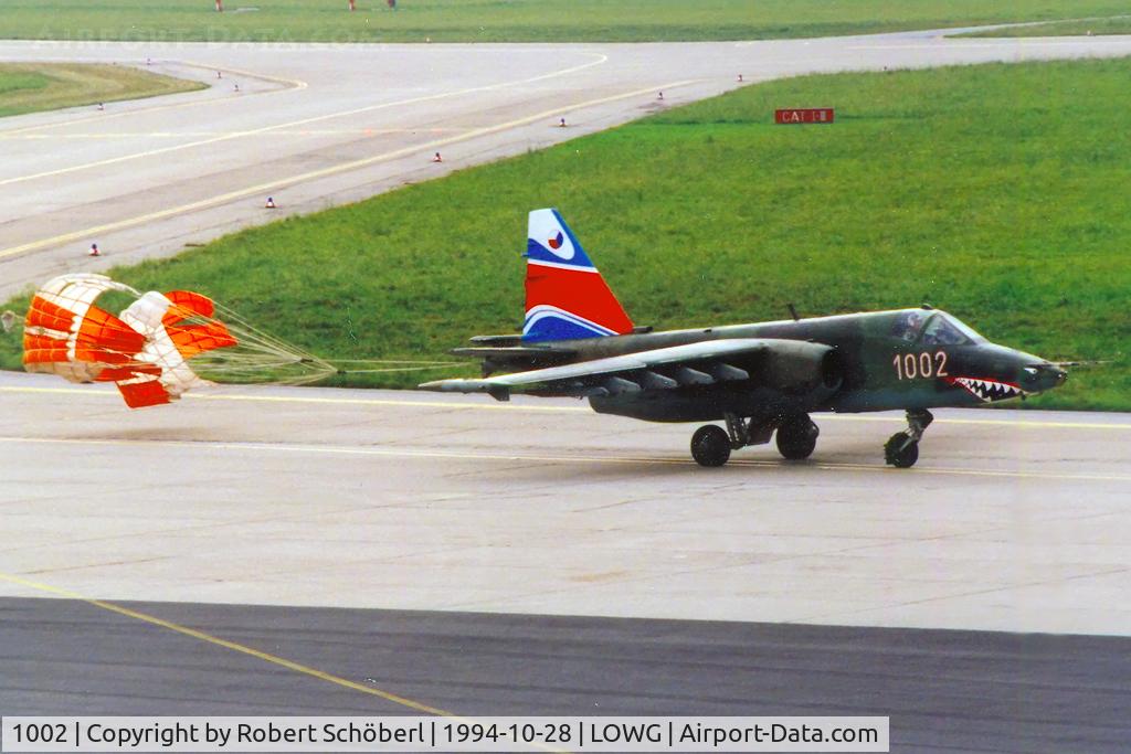 1002, Sukhoi Su-25K C/N 25508110002, Airshow 1994