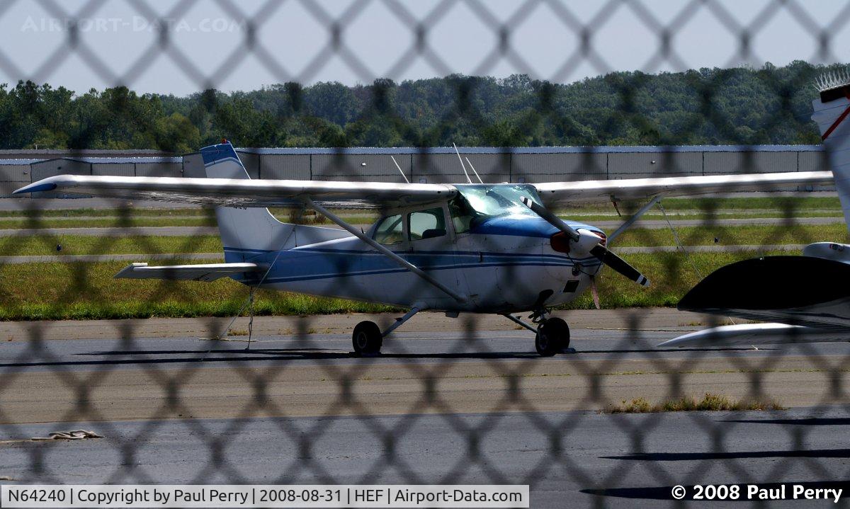 N64240, 1975 Cessna 172M C/N 17265114, Blue, but not sad