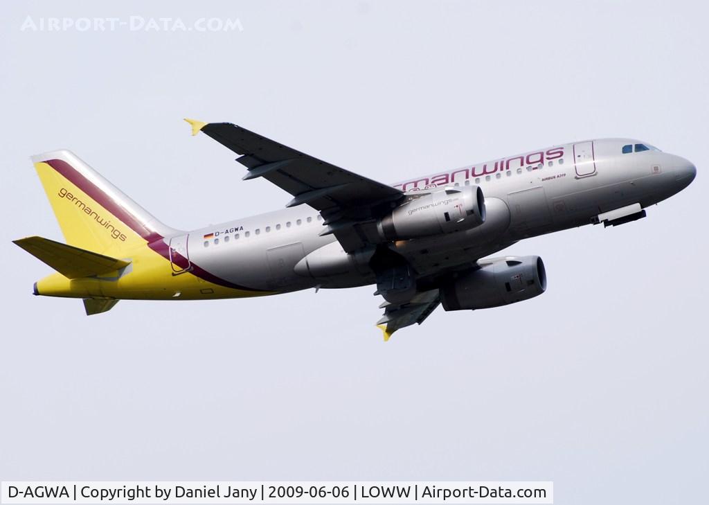 D-AGWA, 2006 Airbus A319-132 C/N 2813, German Wings