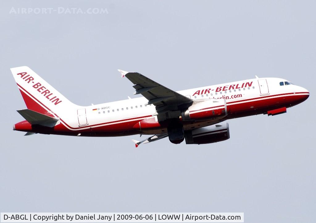 D-ABGL, 2008 Airbus A319-112 C/N 3586, Air Berlin