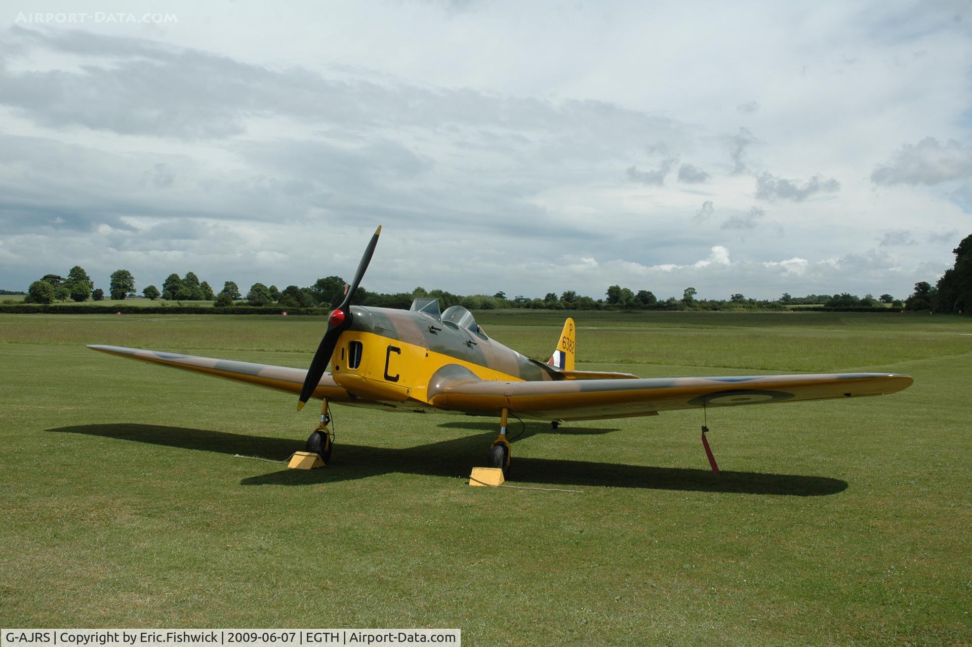 G-AJDR, 1940 Miles M14A Hawk Trainer 3 C/N 2169, 3. P6382 at Shuttleworth Summer Air Display