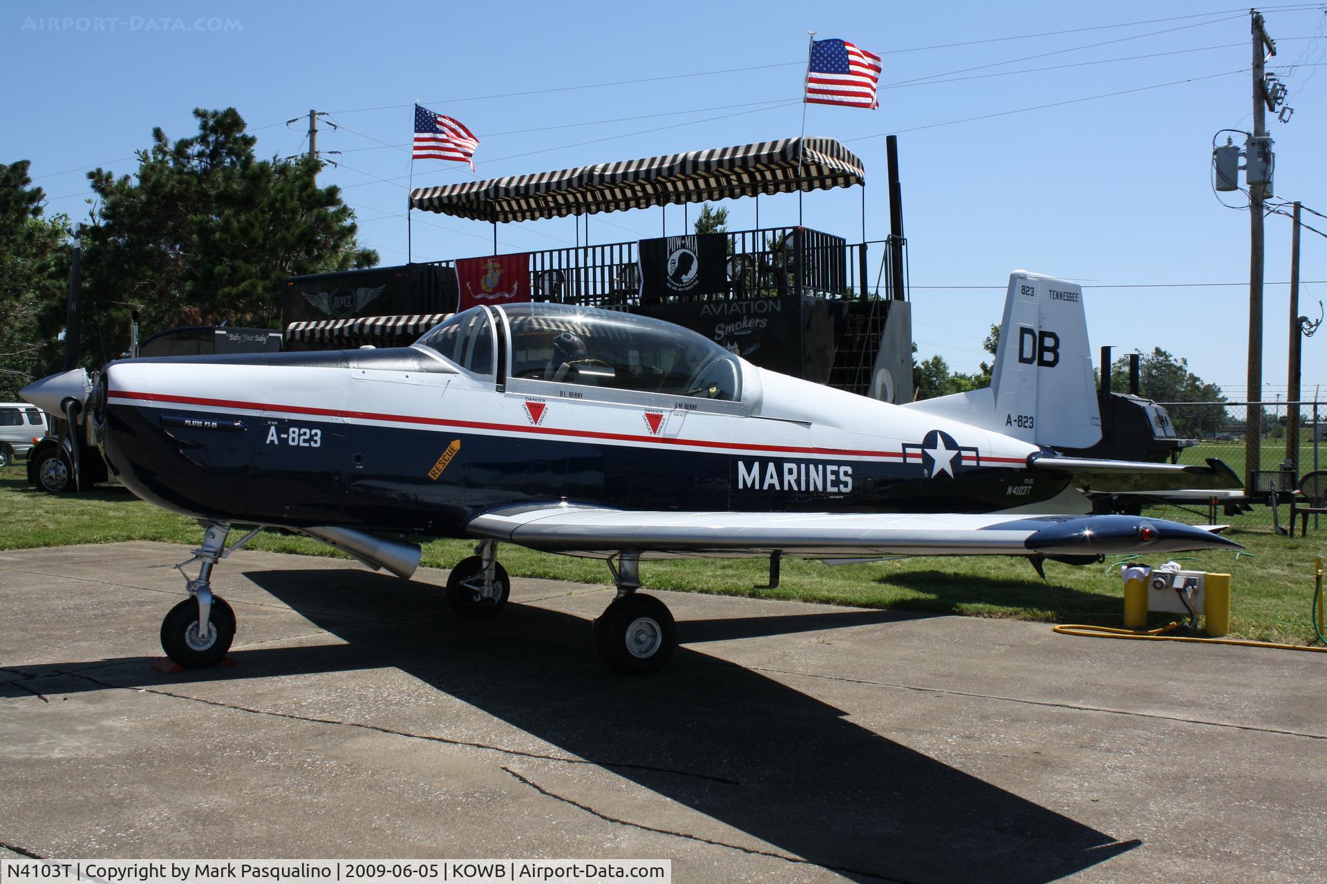N4103T, 1958 Pilatus P3-05 C/N 461-10, Pilatus P3-05