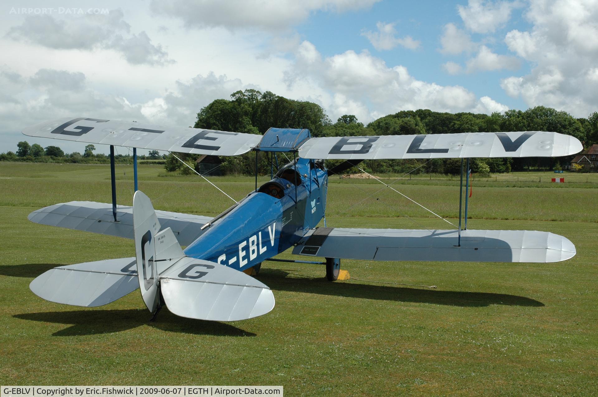 G-EBLV, 1925 De Havilland DH-60 Moth C/N 188, 2. G-EBLV at Shuttleworth Summer Air Display