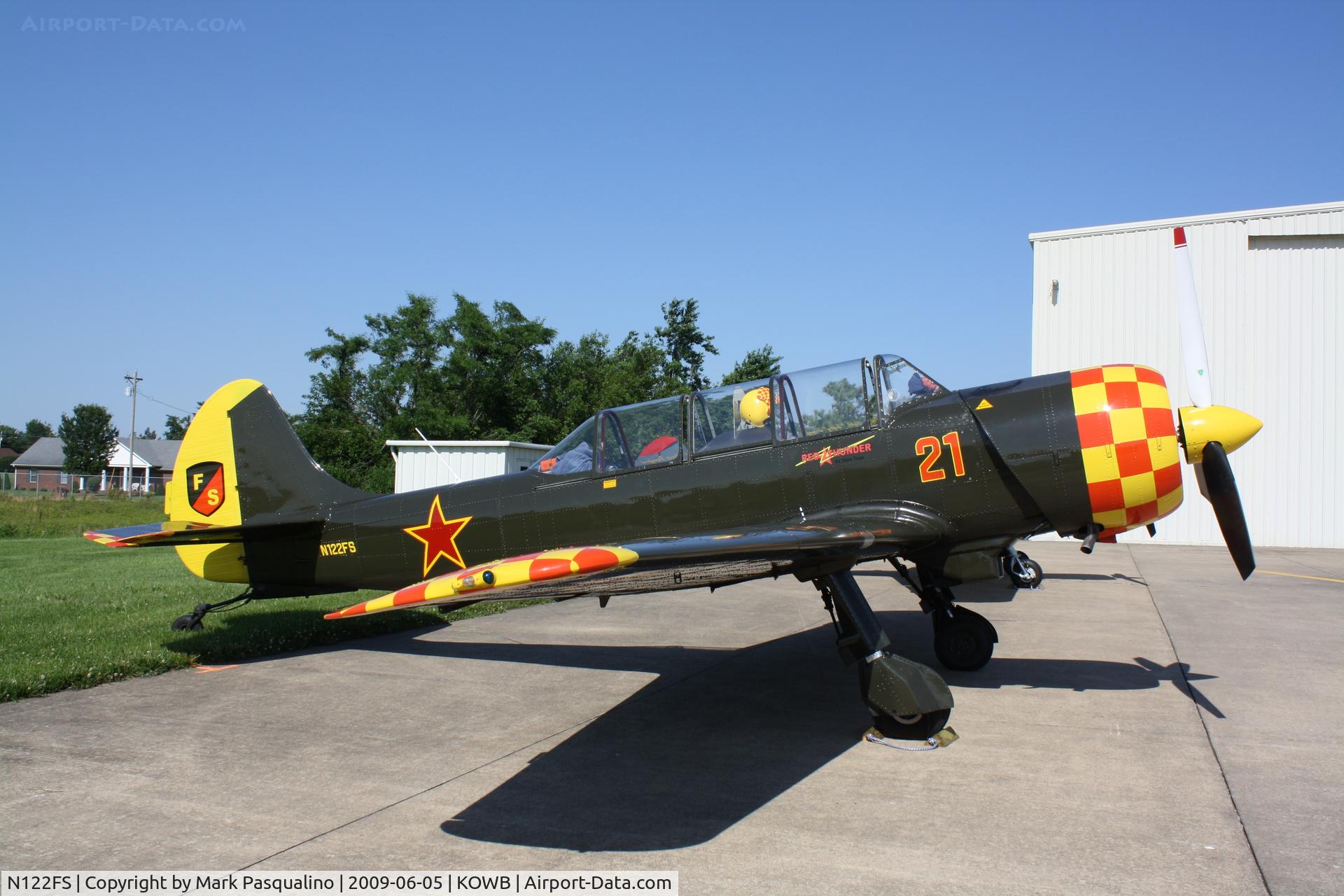N122FS, 2003 Yakovlev (Aerostar) Yak-52TW C/N 0312408, YAK-52TW