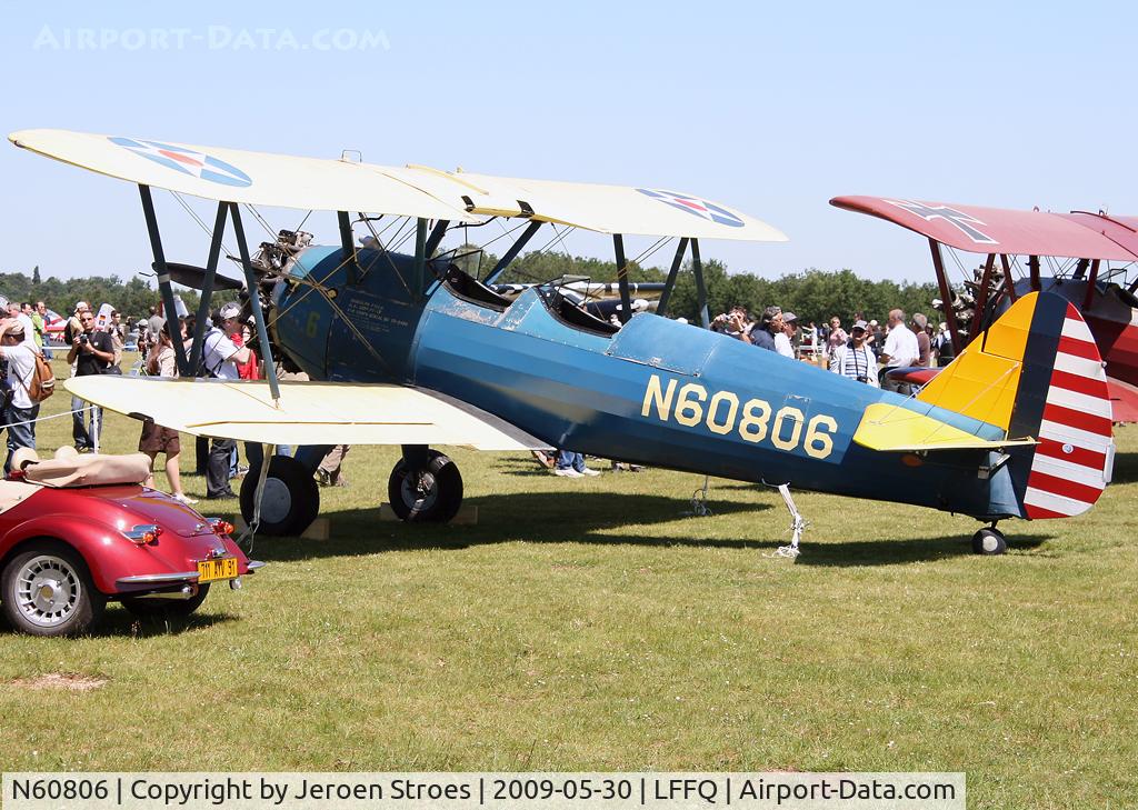 N60806, 1941 Boeing PT-17/R755 Kaydet (A75N1) C/N 75-2430, .