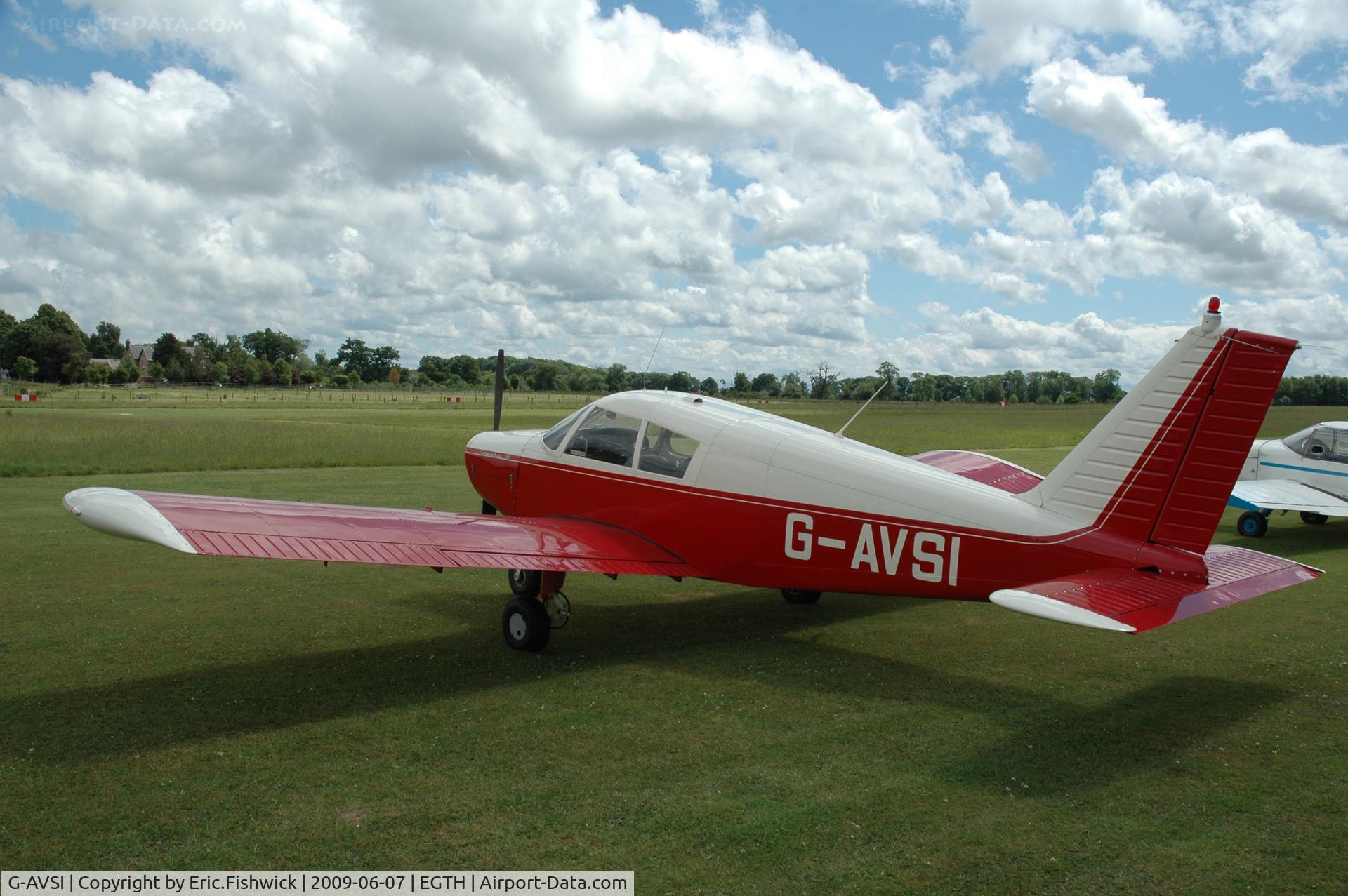 G-AVSI, 1967 Piper PA-28-140 Cherokee C/N 28-23148, 1. G-AVSI at Shuttleworth Summer Air Display, June 2009.