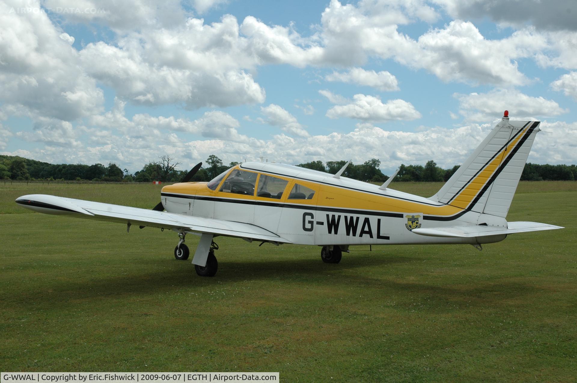 G-WWAL, 1968 Piper PA-28R-180 Cherokee Arrow C/N 28R-30461, 1. G-WWAL at Shuttleworth Summer Air Display