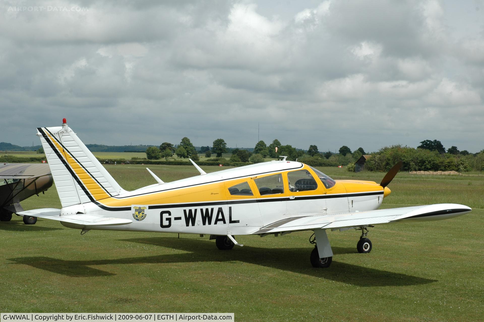 G-WWAL, 1968 Piper PA-28R-180 Cherokee Arrow C/N 28R-30461, 2. G-WWAL at Shuttleworth Summer Air Display