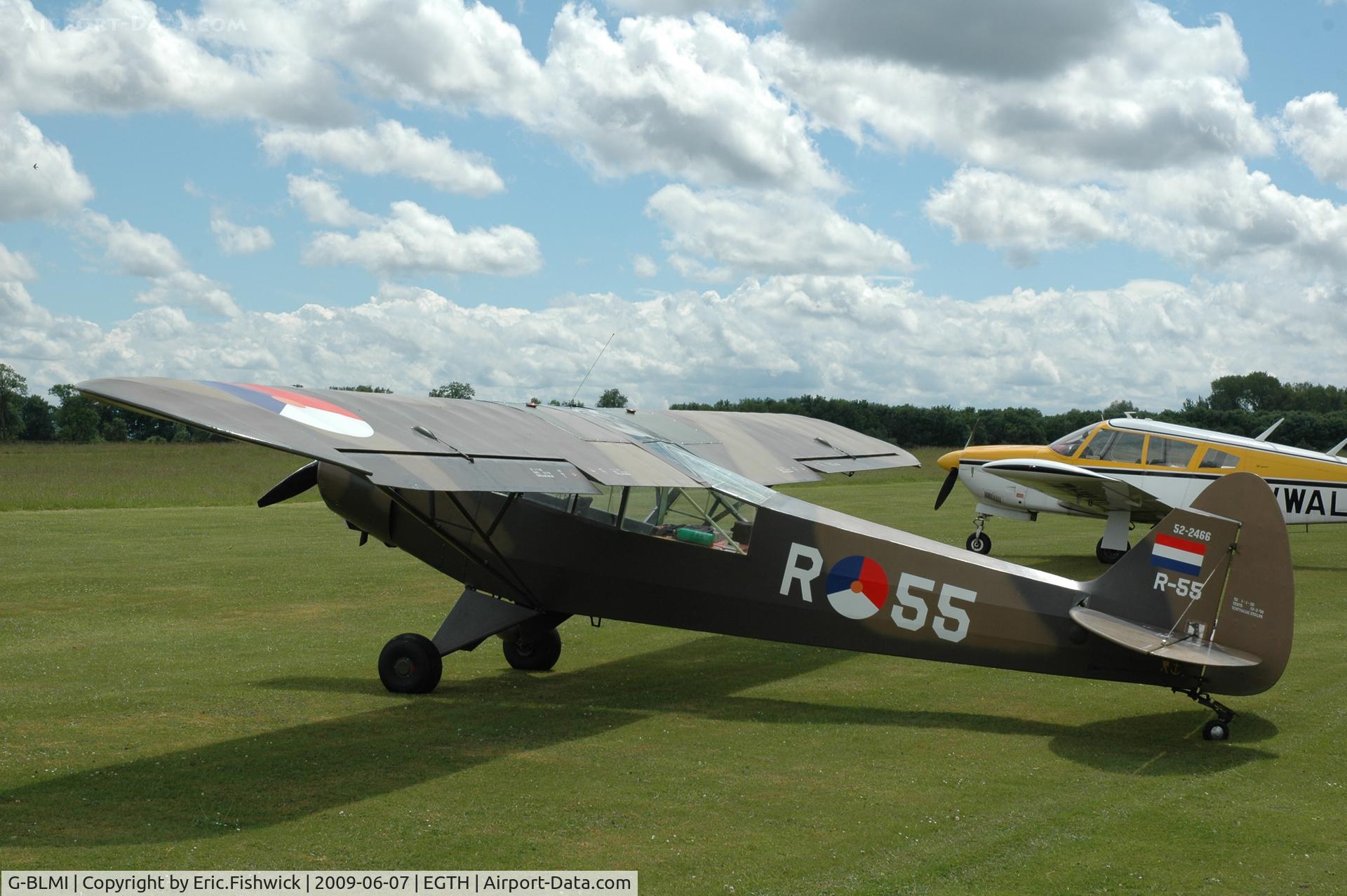 G-BLMI, 1952 Piper L-18C Super Cub (PA-18-95) C/N 18-2066, 1. G-BLMI at Shuttleworth Summer Air Display