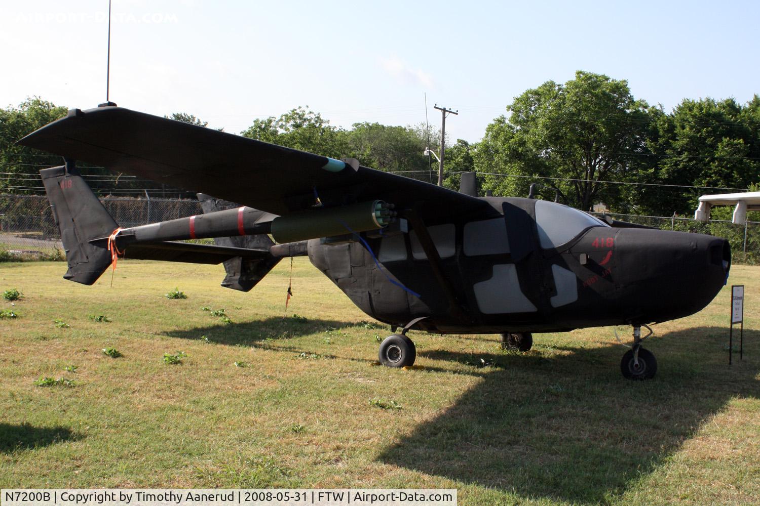 N7200B, 1968 Cessna M337B (O-2A) Super Skymaster C/N 337M-0321 (68-11045), Veteran's Memorial Air Park, 67-21430