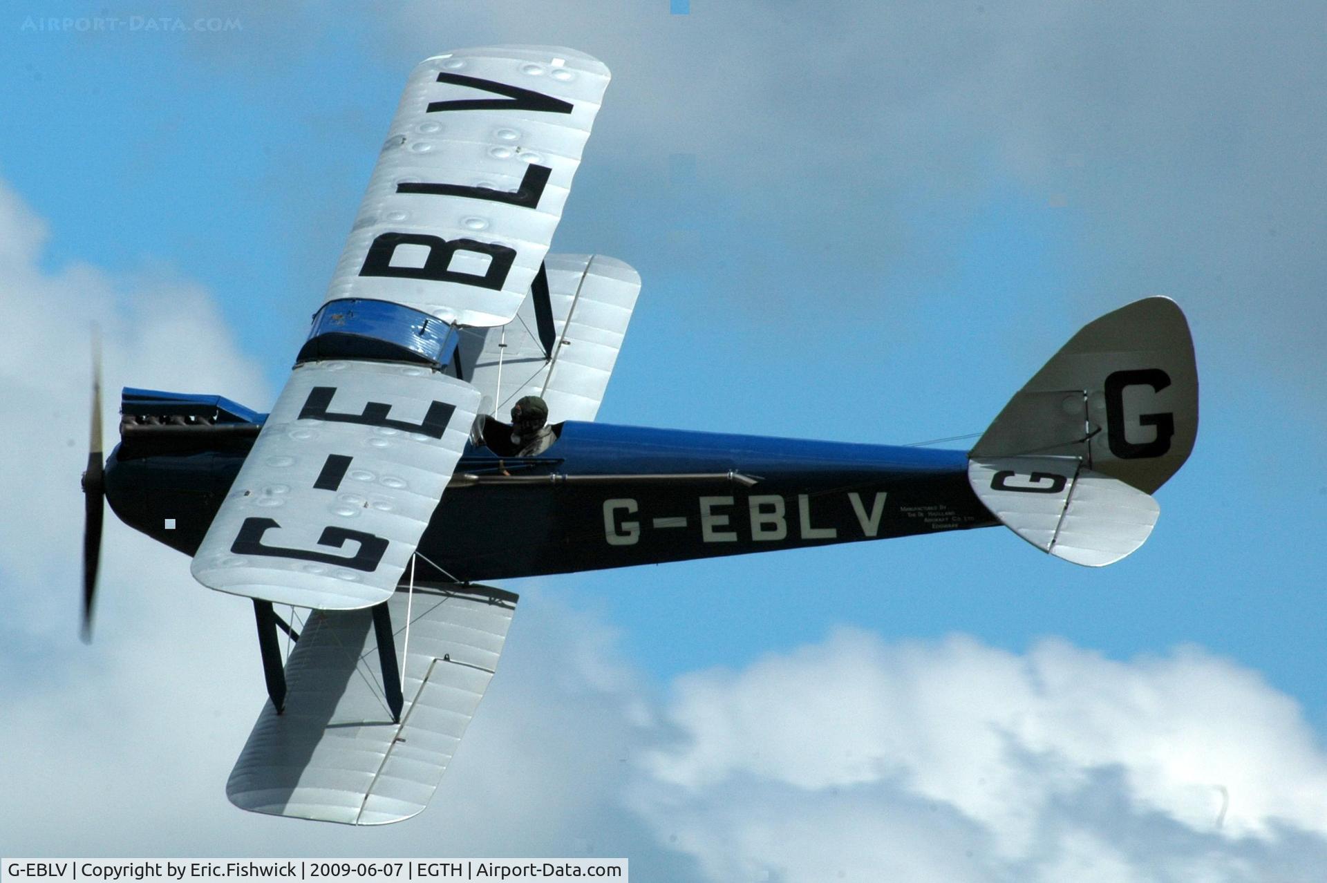 G-EBLV, 1925 De Havilland DH-60 Moth C/N 188, 41. G-EBLV at Shuttleworth Summer Air Display