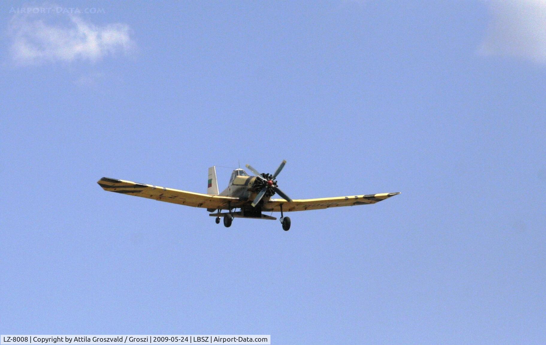 LZ-8008, PZL-Mielec M-18 Dromader C/N 1Z009-12, Bulgaria- His airspace Stara Zagora, during work