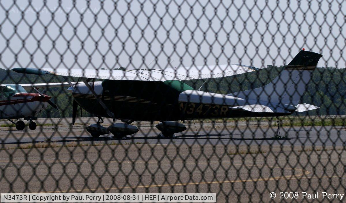 N3473R, 1967 Cessna 182L Skylane C/N 18258773, Quite the familiar shape on the ramp today