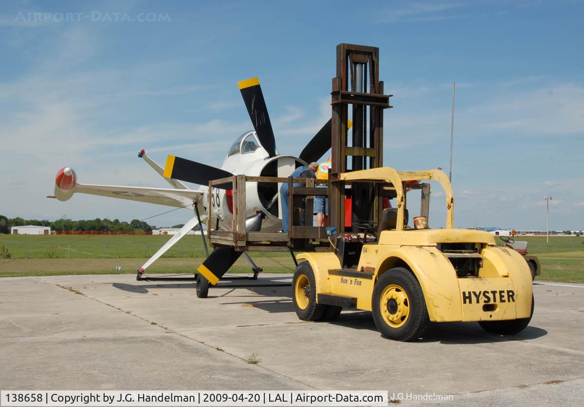138658, Lockheed XFV-1 C/N 081-1001, XFV-1 engineless