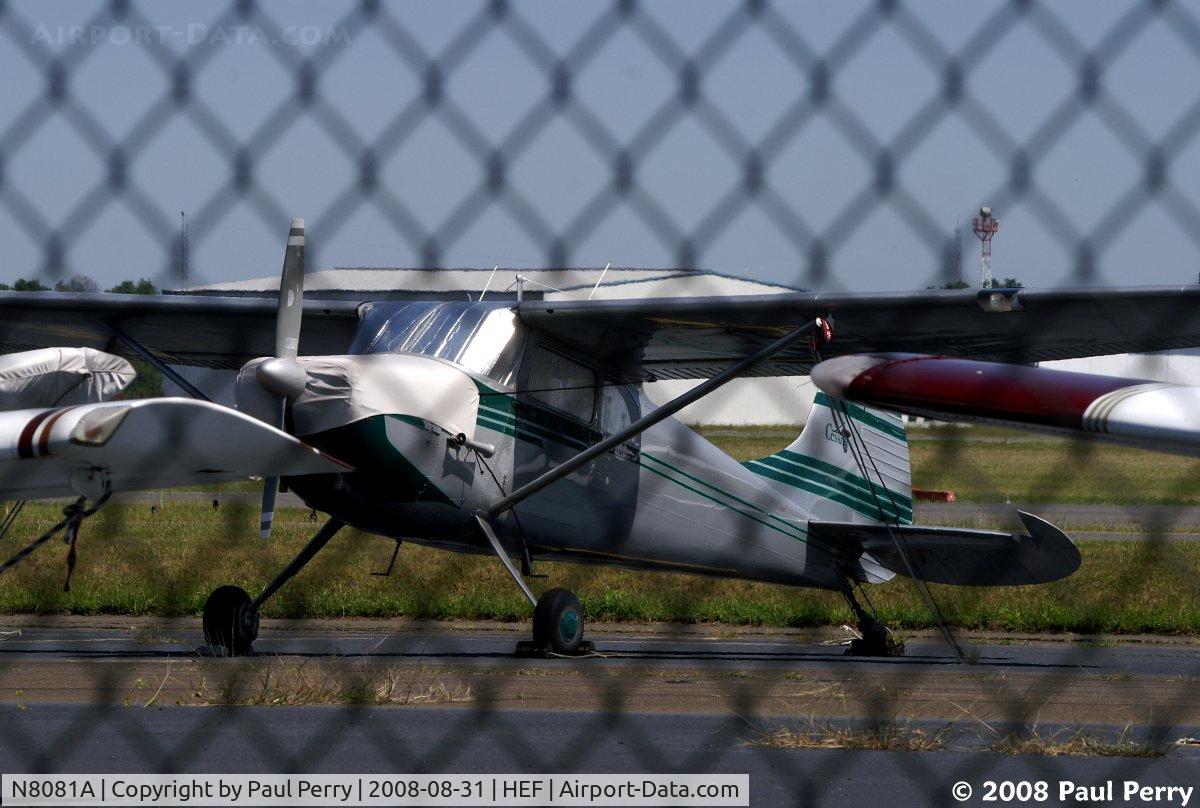 N8081A, 1952 Cessna 170B C/N 20933, Nice!  A taildragger in the midst