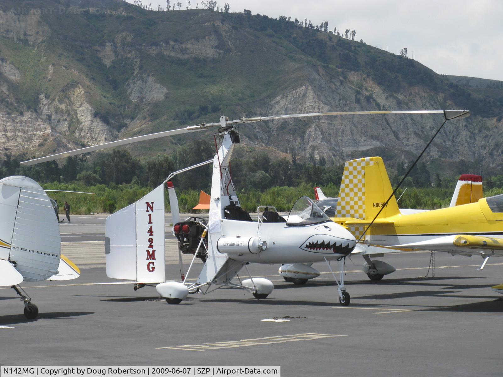 N142MG, 1999 Givans Mark E Predator C/N 1, 1999 Givens PREDATOR Powered Autogyro, Lycoming O-290-G 135 Hp pusher engine, Experimental class