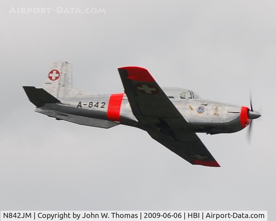 N842JM, Pilatus P3-05 C/N 480-29, NCAM Fly In