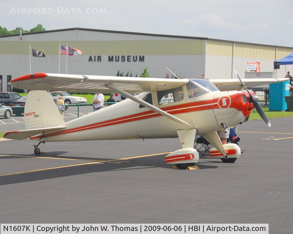 N1607K, 1946 Luscombe 8E Silvaire C/N 4334, NCAM Fly In