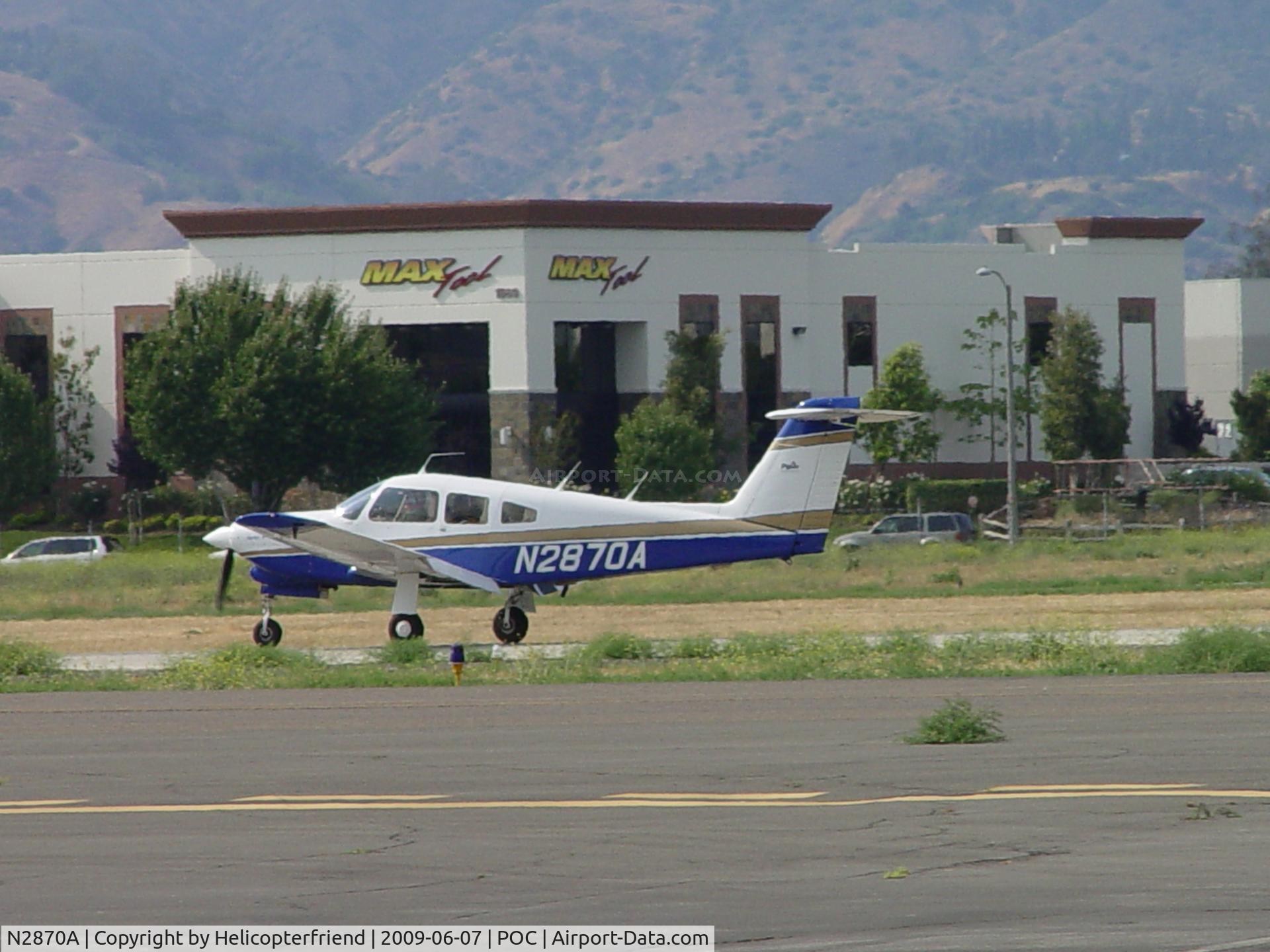 N2870A, 1979 Piper PA-28RT-201T Arrow IV C/N 28R-7931232, Landing 26L
