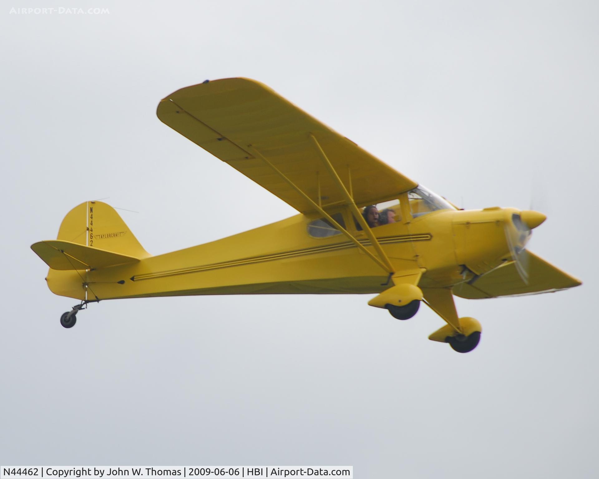 N44462, 1946 Taylorcraft F-19 Sportsman Sportsman C/N 10262, NCAM Fly In