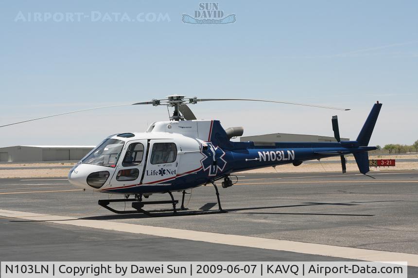 N103LN, 1998 Eurocopter AS-350B-3 Ecureuil Ecureuil C/N 3128, Eurocopter AS 350 B3