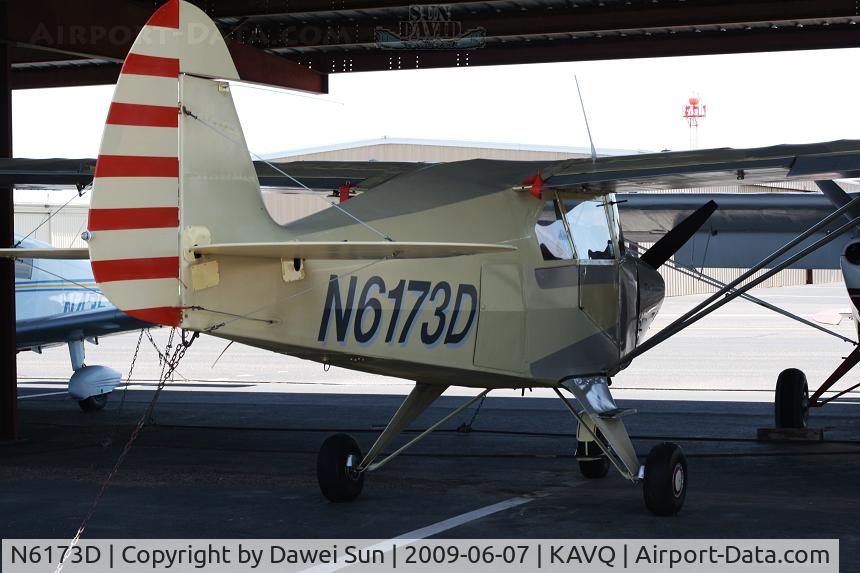 N6173D, 1957 Piper PA-22-150 C/N 22-4820, kavq
