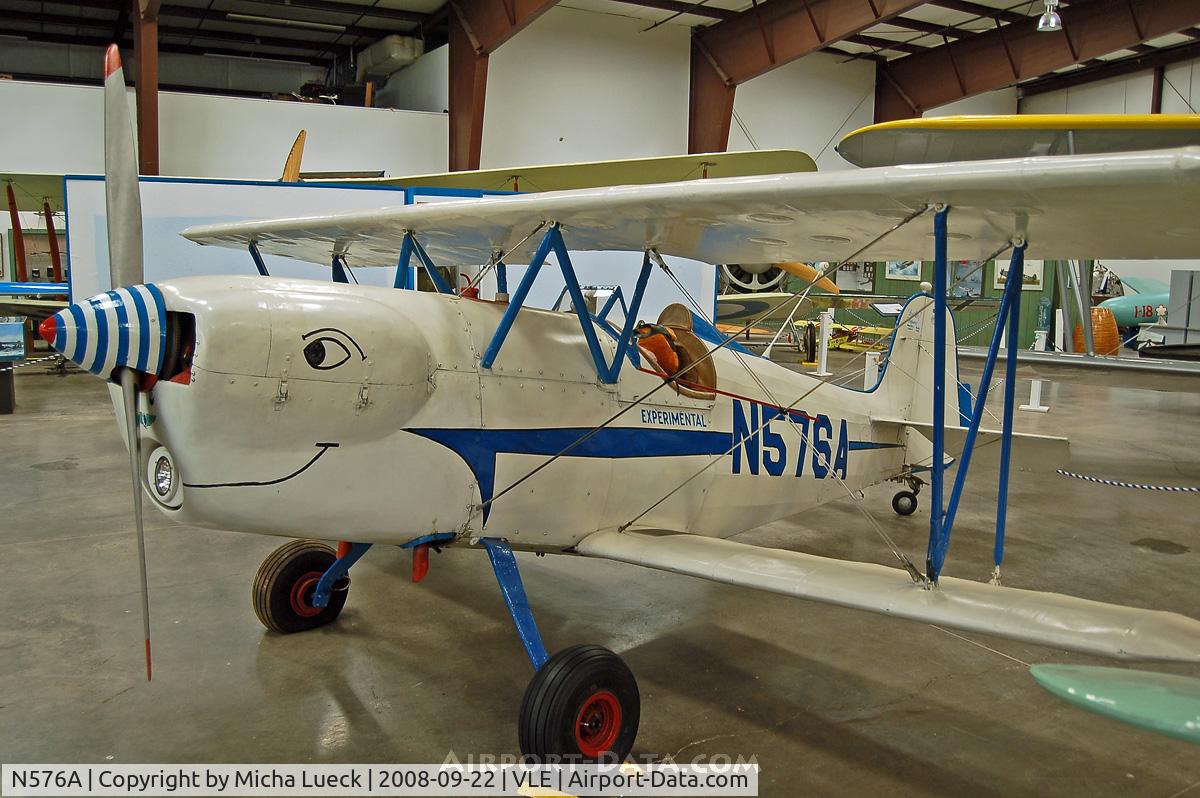 N576A, 1964 Bretthauer Lewann Biplane DD-1 C/N 1, Grand Canyon Valle Aiport Hidden History Museum