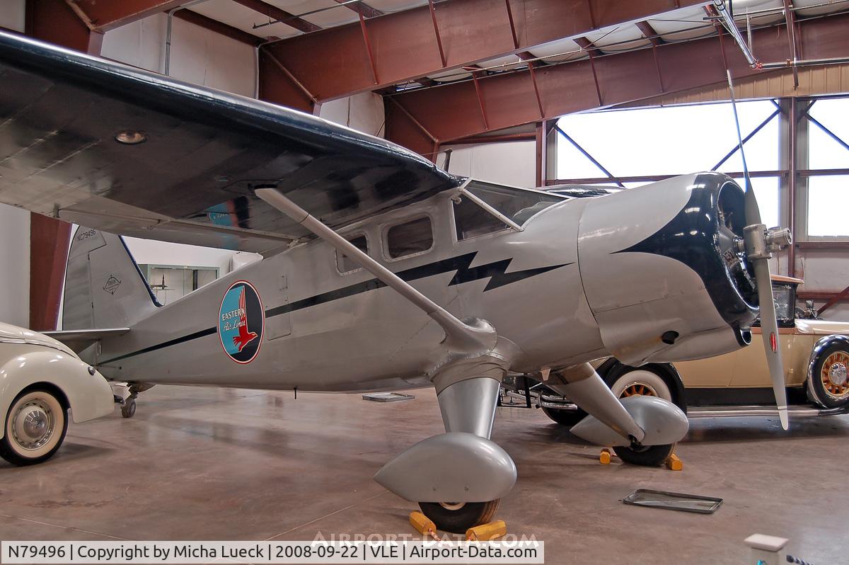 N79496, 1943 Stinson V77 Reliant C/N 77-131, Grand Canyon Valle Aiport Hidden History Museum