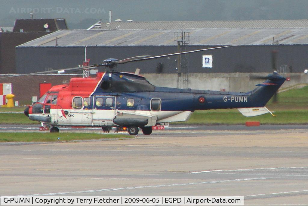 G-PUMN, 1998 Aerospatiale AS-332L Super Puma C/N 2484, Eurocopter AS332L2 at Aberdeen