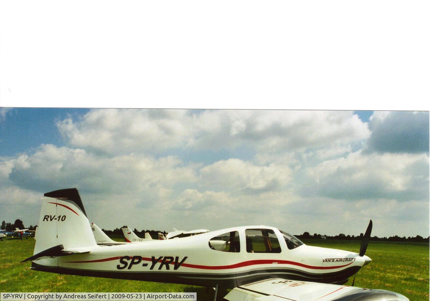 SP-YRV, Vans RV-10 C/N TZL-40602, Fly In Prag-Letnany Airfield 23.5.2009