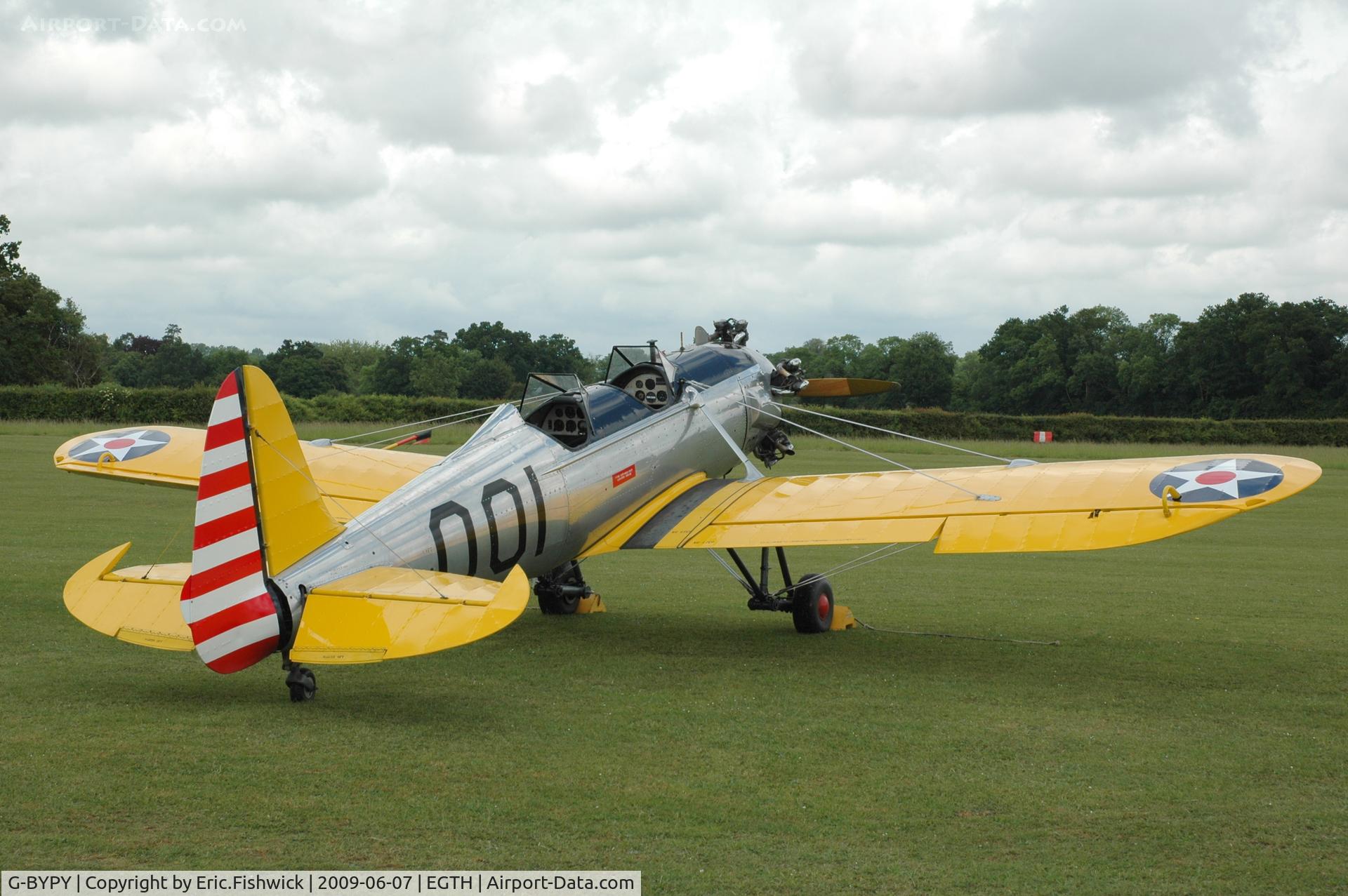 G-BYPY, 1941 Ryan PT-22 Recruit (ST3KR) C/N 1001, 2. G-BYPY at Shuttleworth Summer Air Display, June, 2009.