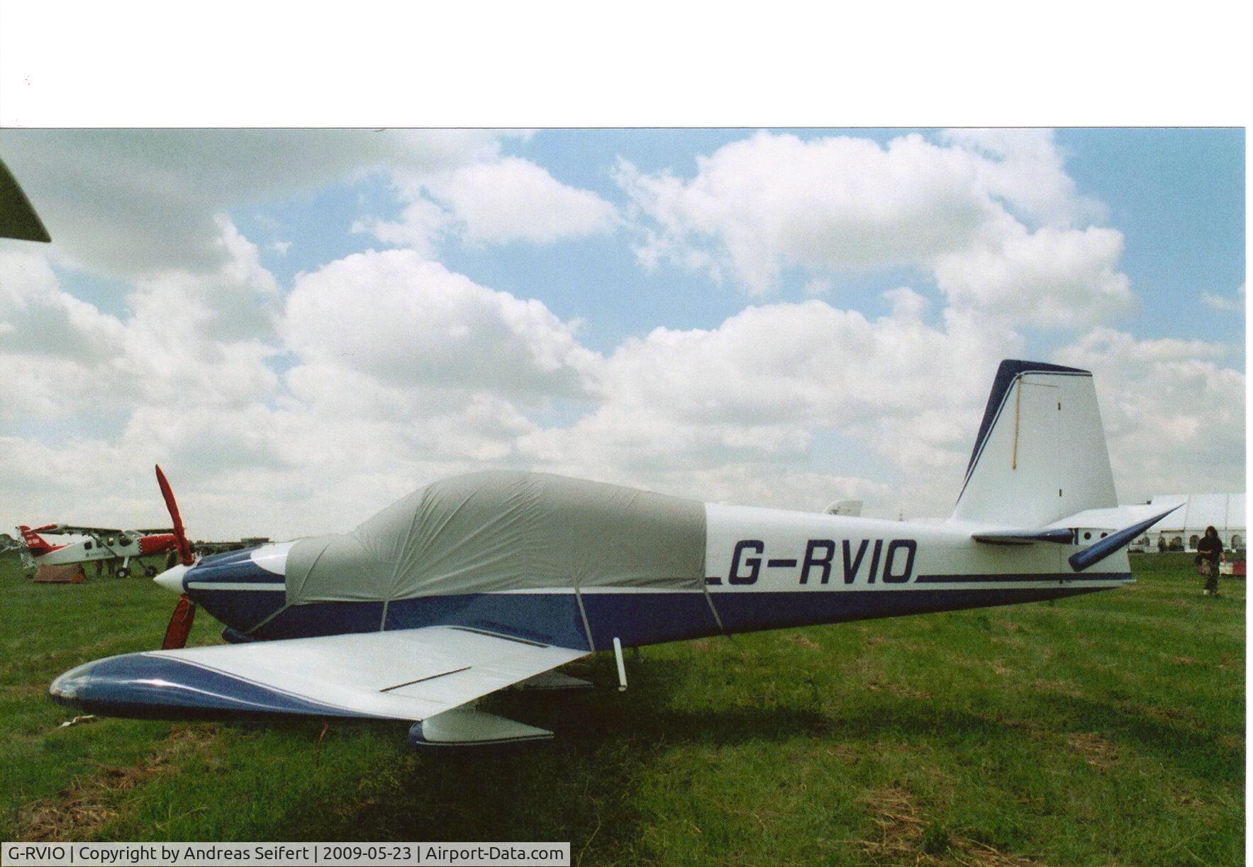 G-RVIO, 2006 Vans RV-10 C/N PFA 339-14547, Fly In Prag-Letnany Airfield 23.5.2009