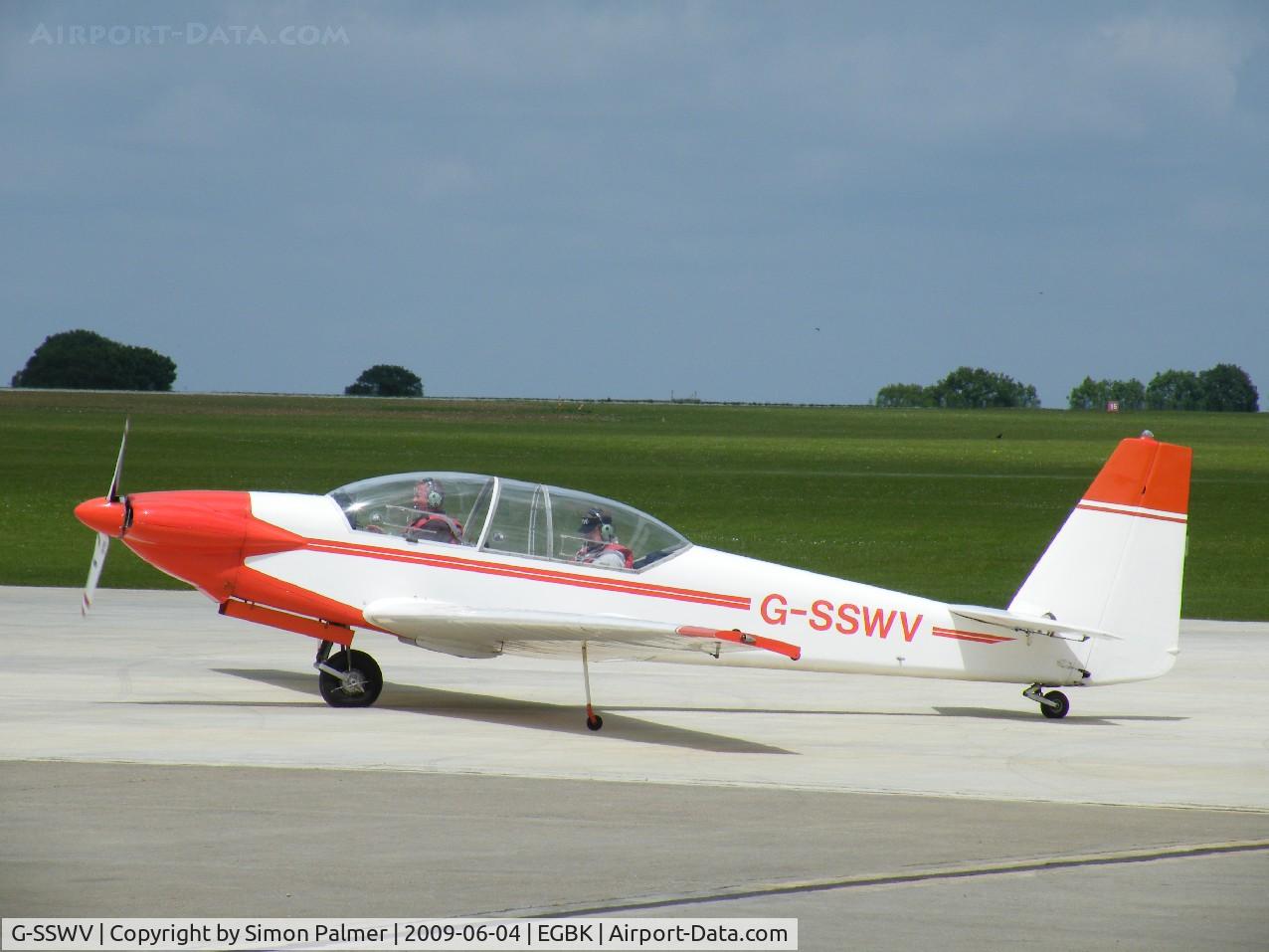 G-SSWV, 1973 Sportavia-Putzer RF-5B Sperber C/N 51032, RF5B Sperber at Sywell